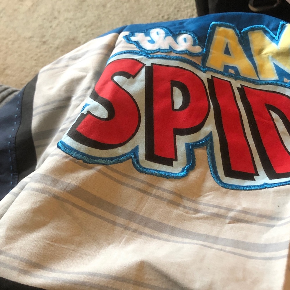 Spider-Man Graphic Bedding Pillow Sham - Red & Blue